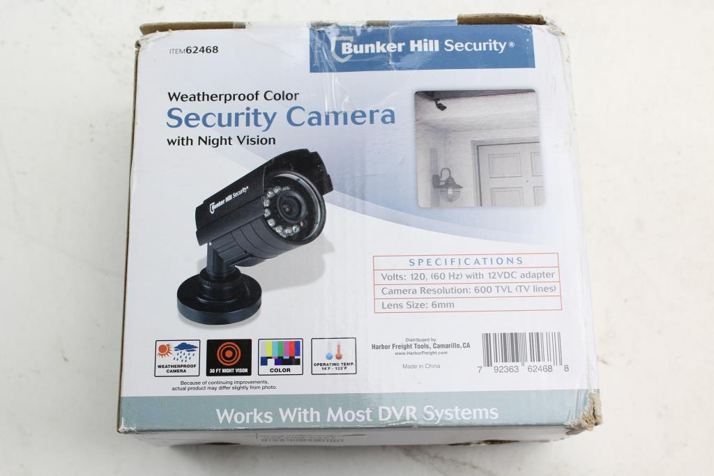 bunker hill security camera firmware
